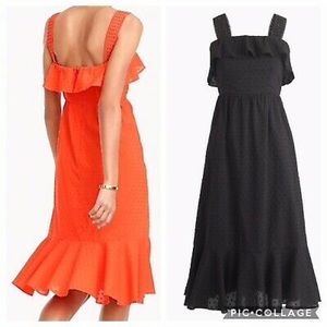 J.Crew Tiered Eyelet Maxi Dress